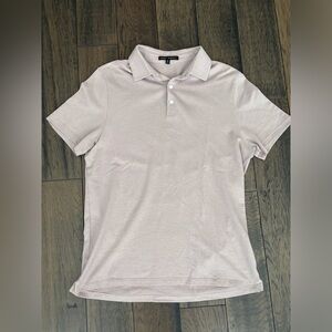 Men’s Robert Barakett Short Sleeve Polo Mauve Medium